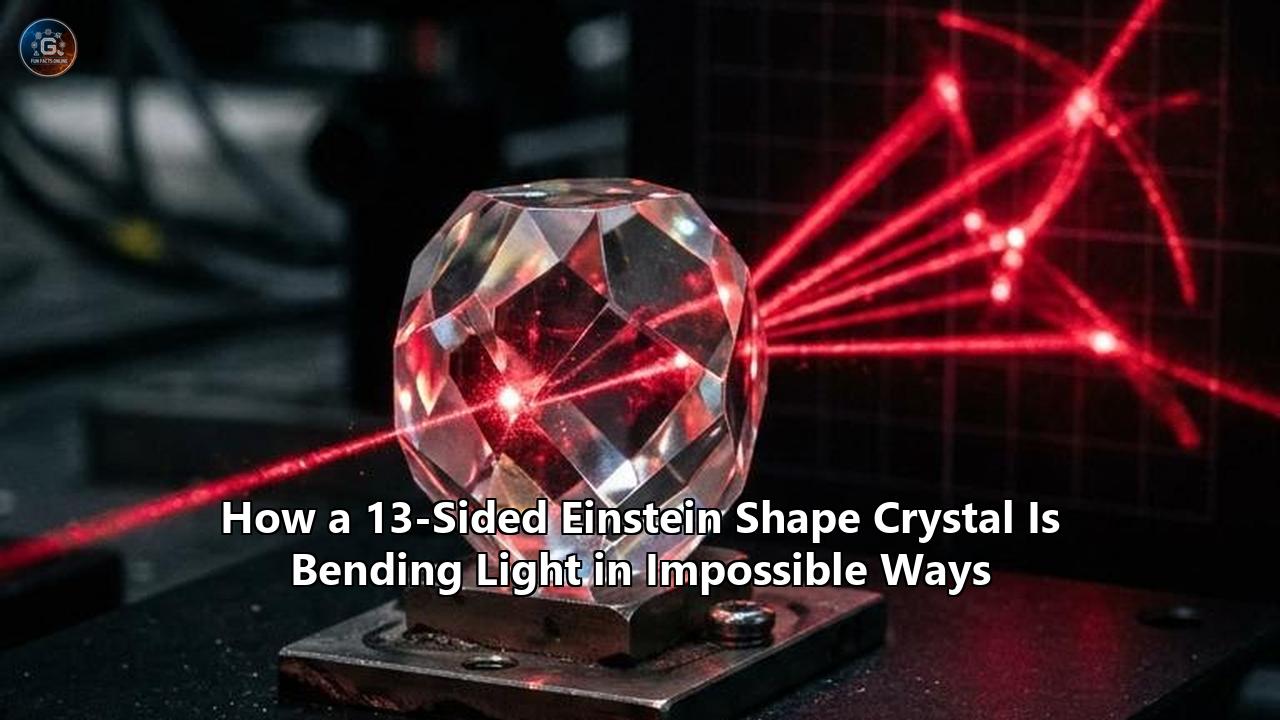 How a 13-Sided Einstein Shape Crystal Is Bending Light in Impossible Ways