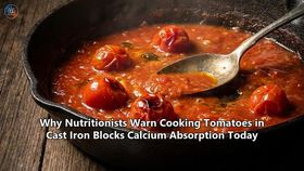 Why Nutritionists Warn Cooking Tomatoes in Cast Iron Blocks Calcium Absorption Today
