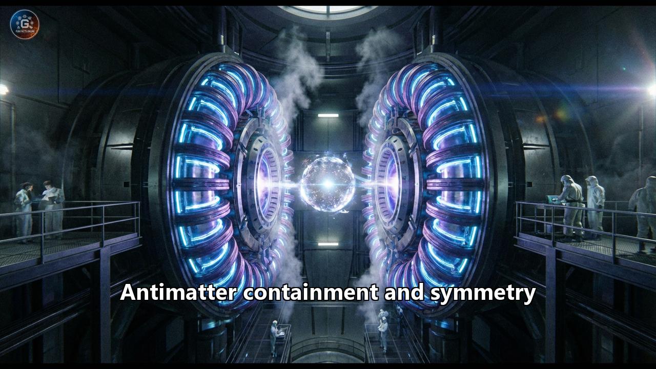 Antimatter containment and symmetry