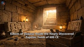 Echoes of Oaxaca: Inside the Newly Discovered Zapotec Tomb of 600 CE