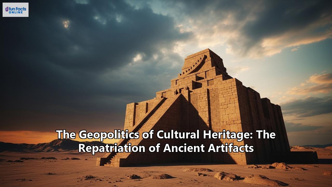 The Geopolitics of Cultural Heritage: The Repatriation of Ancient Artifacts