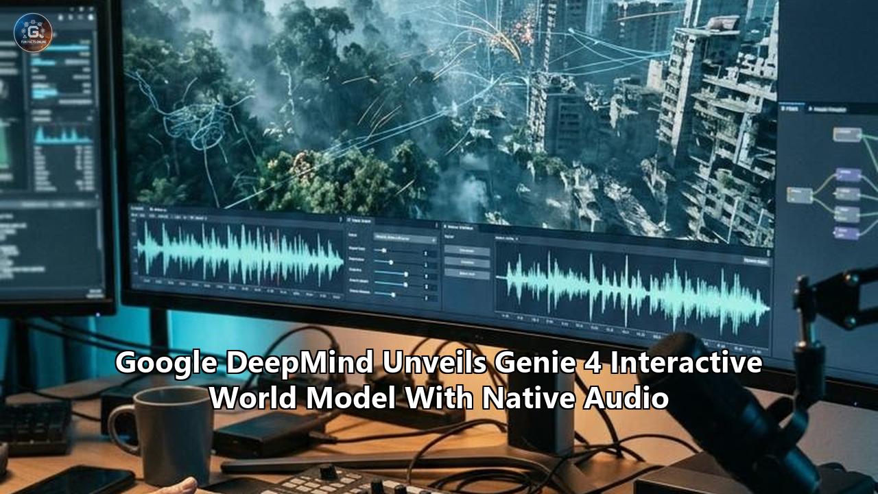 Google DeepMind Unveils Genie 4 Interactive World Model With Native Audio