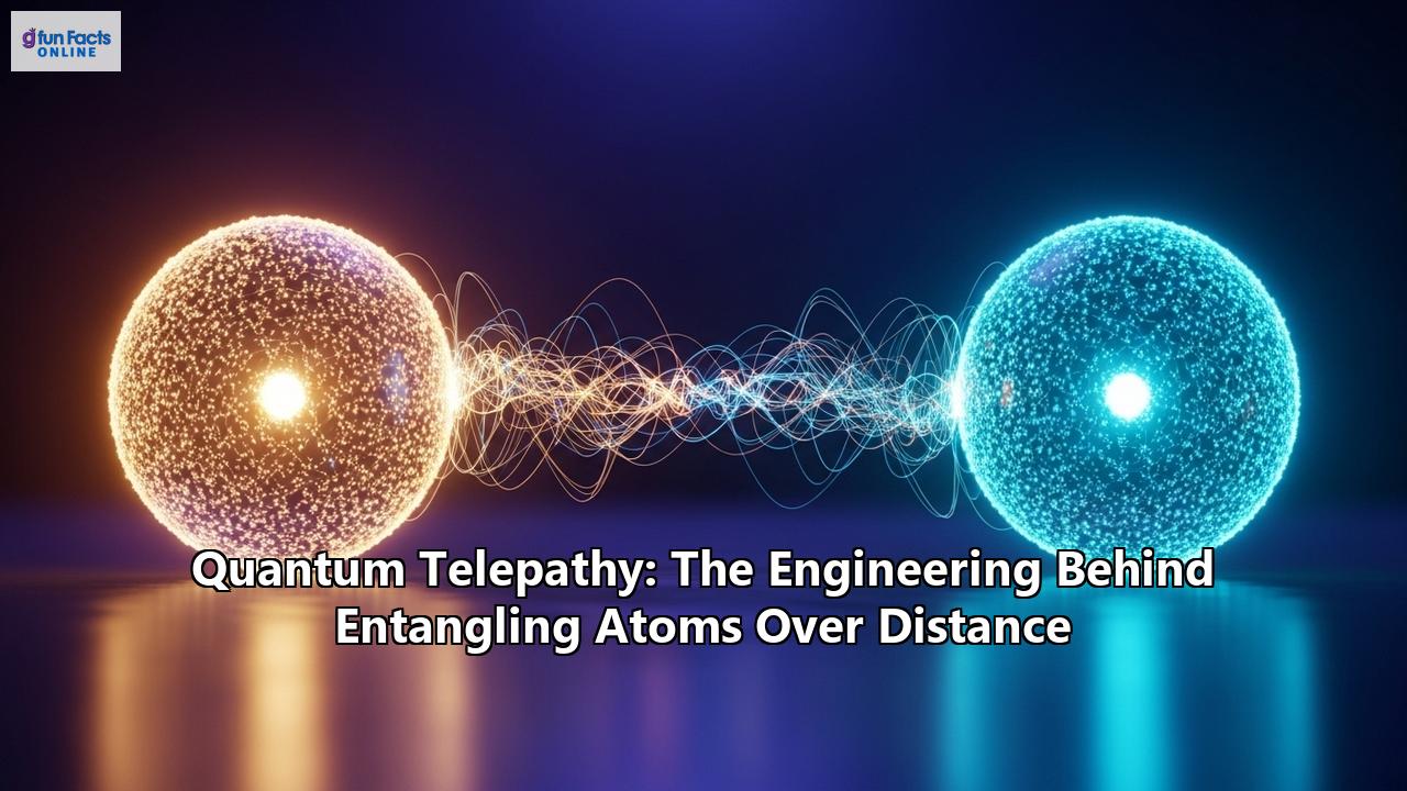 Quantum Telepathy: The Engineering Behind Entangling Atoms Over Distance