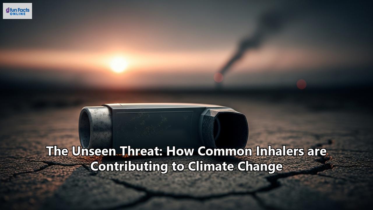 The Unseen Threat: How Common Inhalers are Contributing to Climate Change