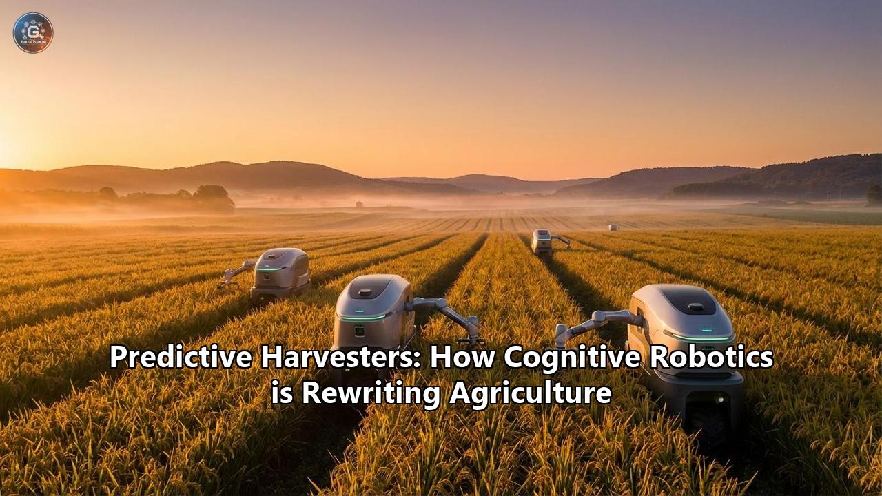 Predictive Harvesters: How Cognitive Robotics is Rewriting Agriculture