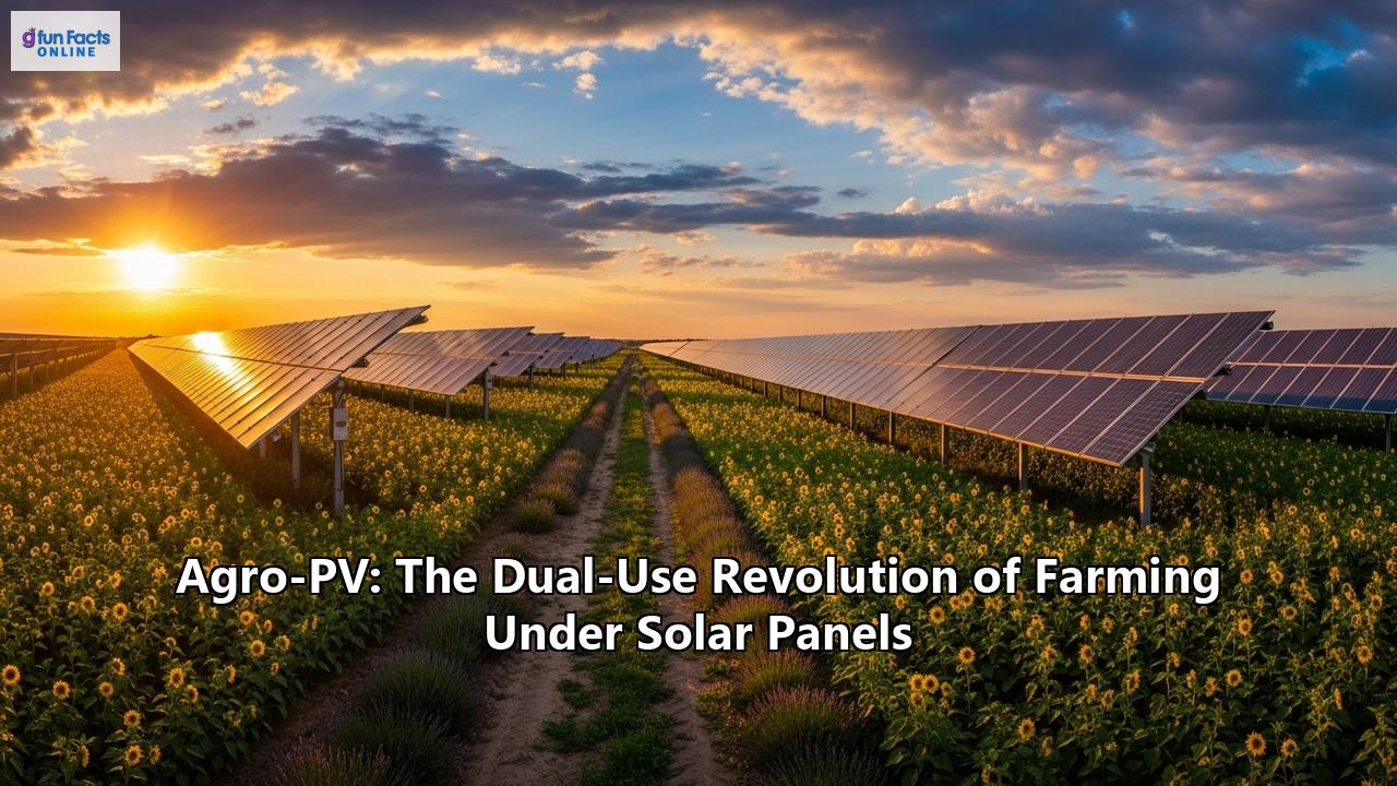 Agro-PV: The Dual-Use Revolution of Farming Under Solar Panels