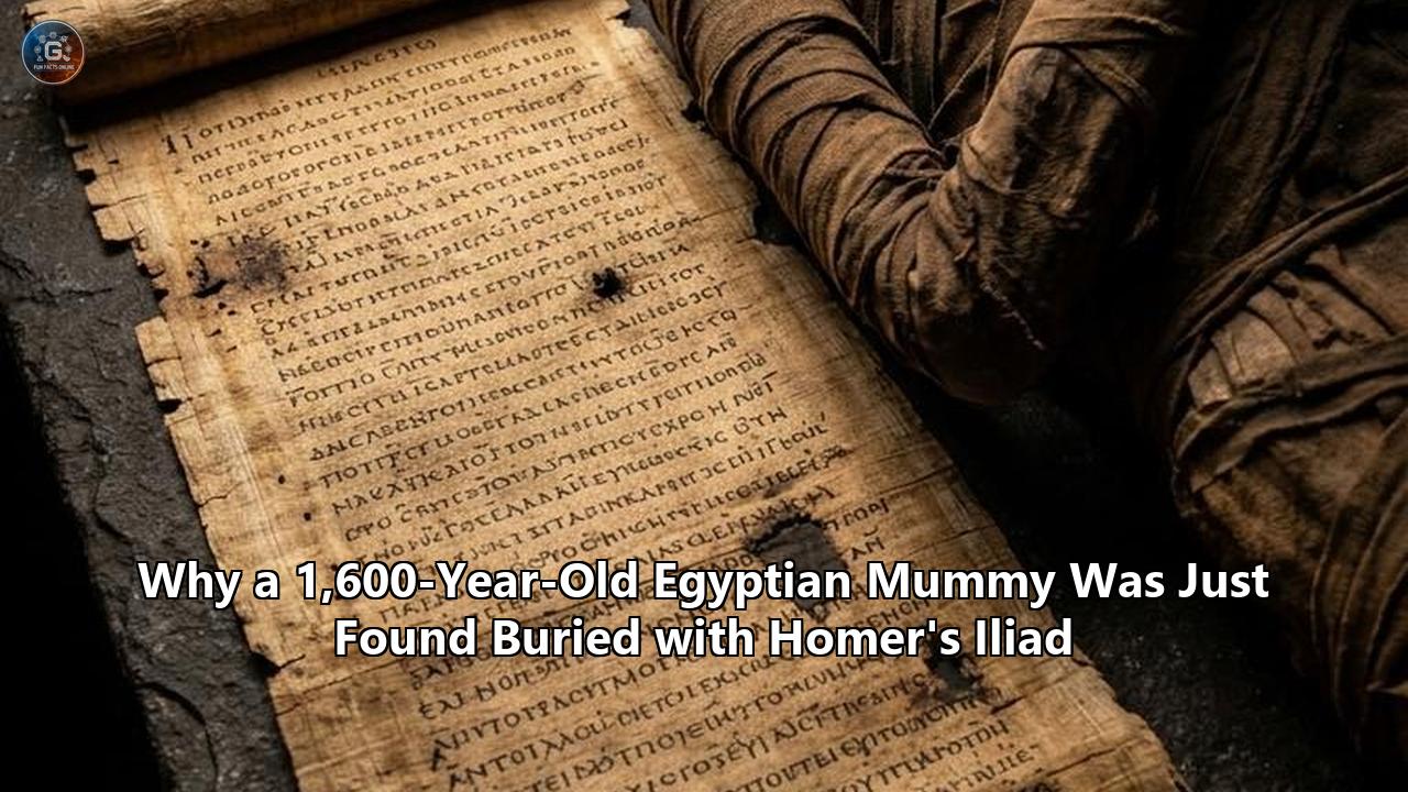Why a 1,600-Year-Old Egyptian Mummy Was Just Found Buried with Homer's Iliad