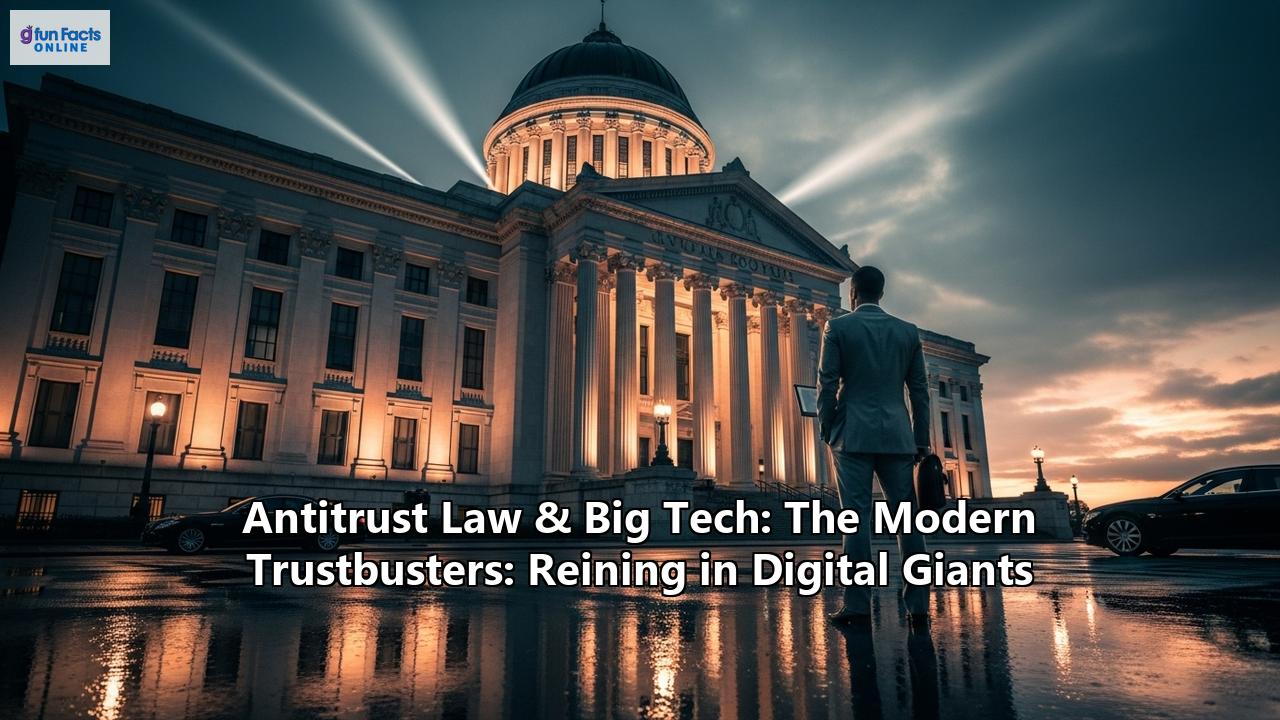 Antitrust Law & Big Tech: The Modern Trustbusters: Reining in Digital Giants