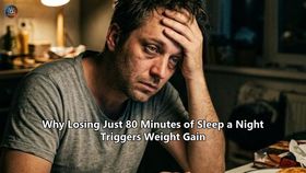 Why Losing Just 80 Minutes of Sleep a Night Triggers Weight Gain