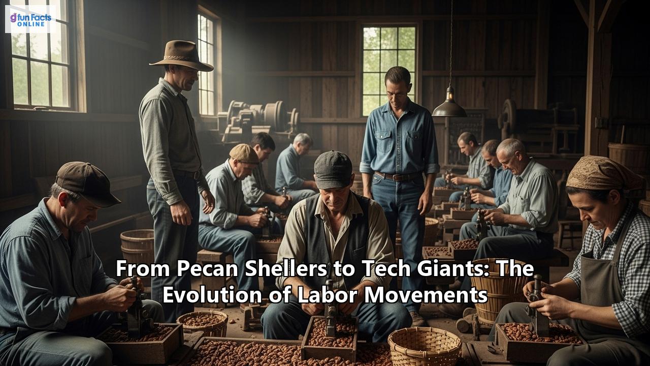 From Pecan Shellers to Tech Giants: The Evolution of Labor Movements