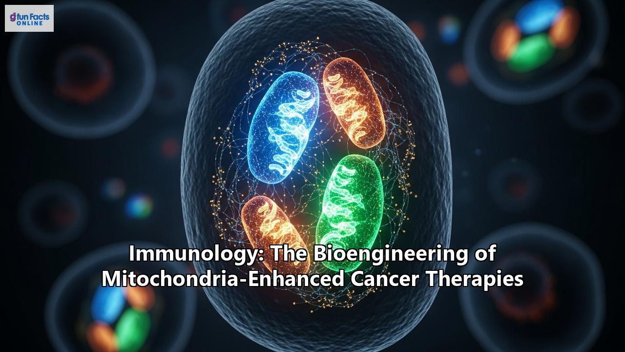 Immunology: The Bioengineering of Mitochondria-Enhanced Cancer Therapies