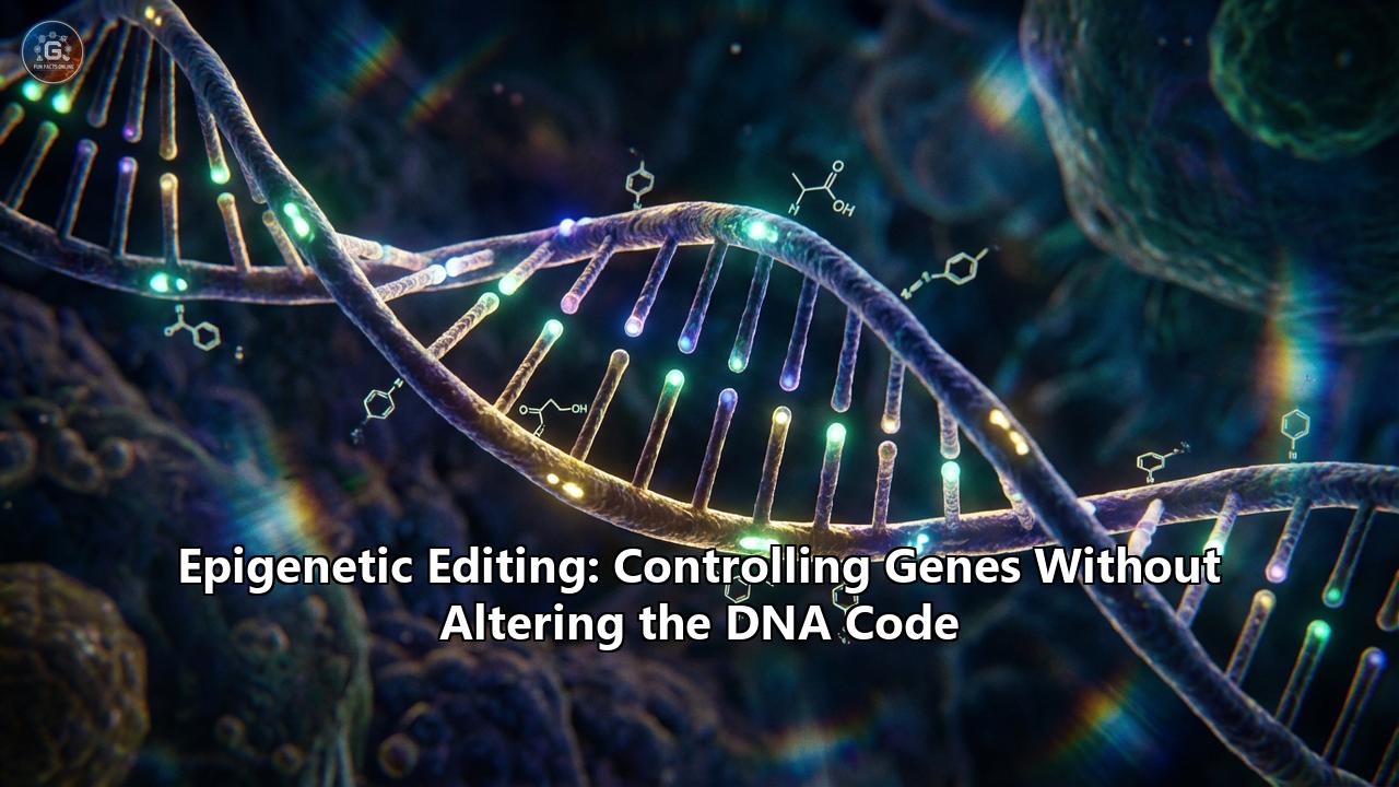 Epigenetic Editing: Controlling Genes Without Altering the DNA Code