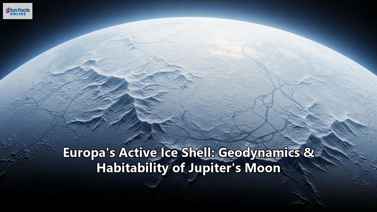 Europa's Active Ice Shell: Geodynamics & Habitability of Jupiter's Moon