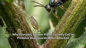 Why Everyday Garden Plants Secretly Call In Predator Bodyguards When Attacked