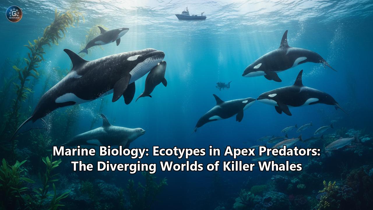 Marine Biology: Ecotypes in Apex Predators: The Diverging Worlds of Killer Whales