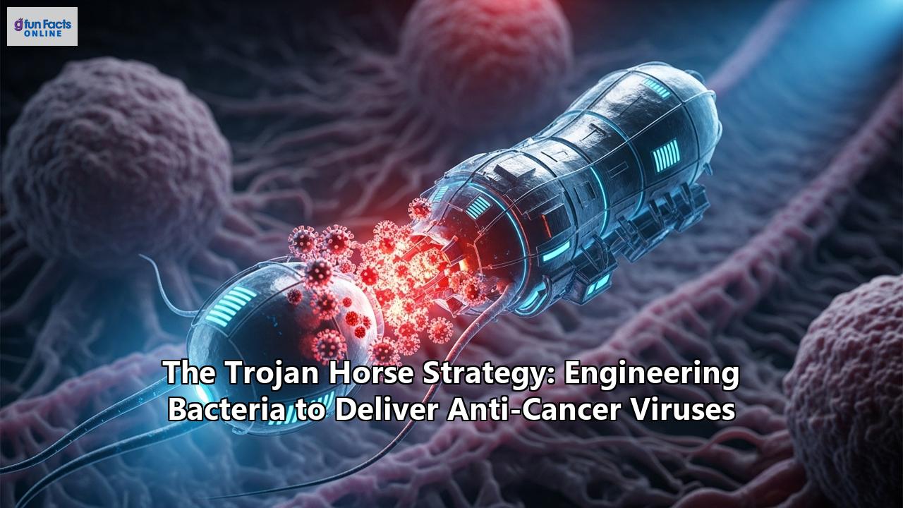 The Trojan Horse Strategy: Engineering Bacteria to Deliver Anti-Cancer Viruses