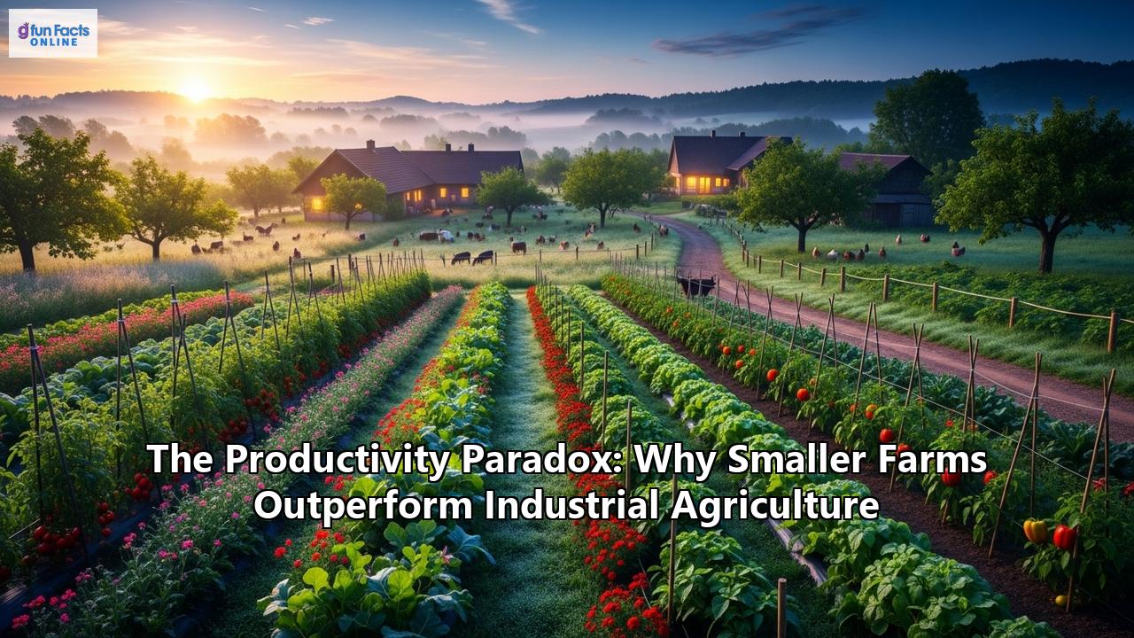 The Productivity Paradox: Why Smaller Farms Outperform Industrial Agriculture