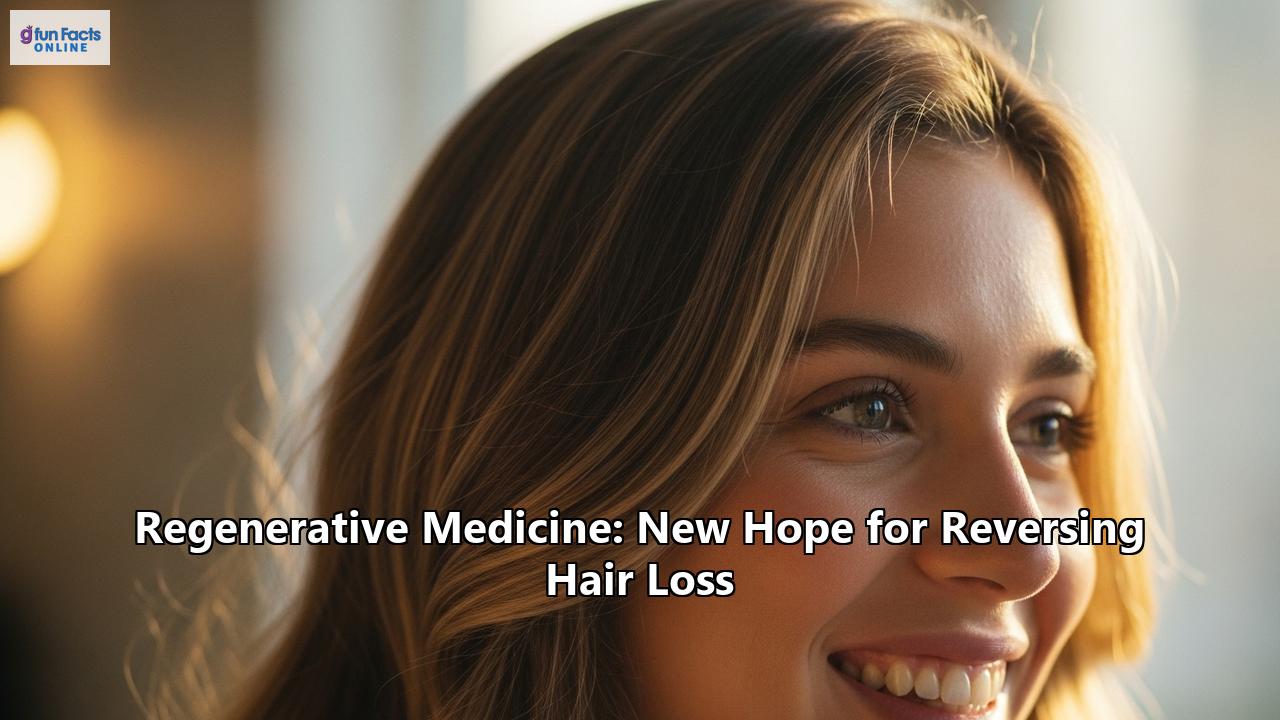 Regenerative Medicine: New Hope for Reversing Hair Loss