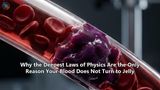 Why the Deepest Laws of Physics Are the Only Reason Your Blood Does Not Turn to Jelly