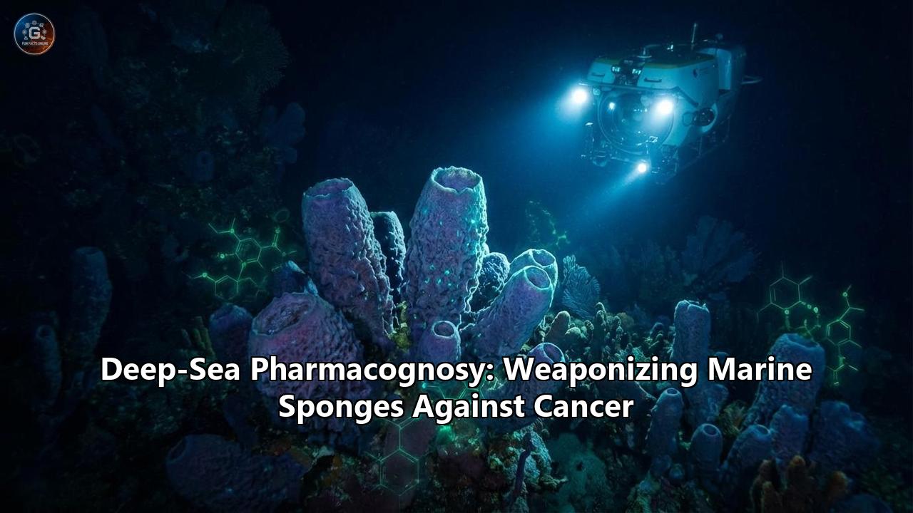 Deep-Sea Pharmacognosy: Weaponizing Marine Sponges Against Cancer