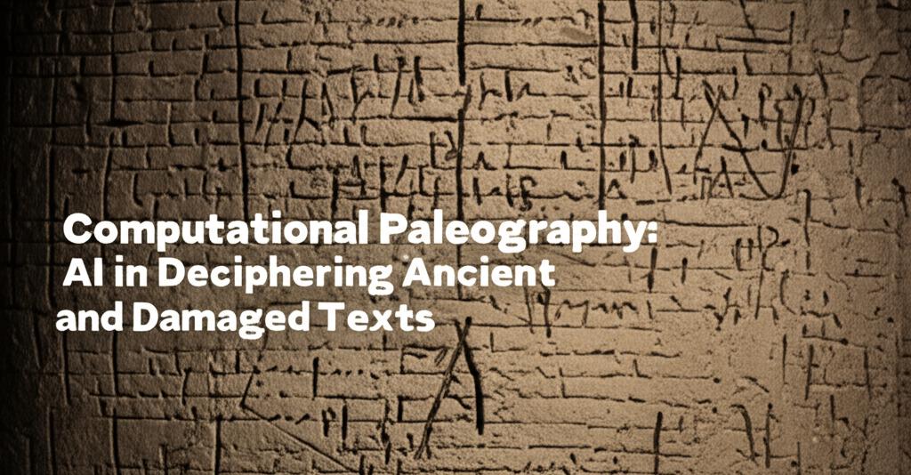 Computational Paleography: AI in Deciphering Ancient and Damaged Texts