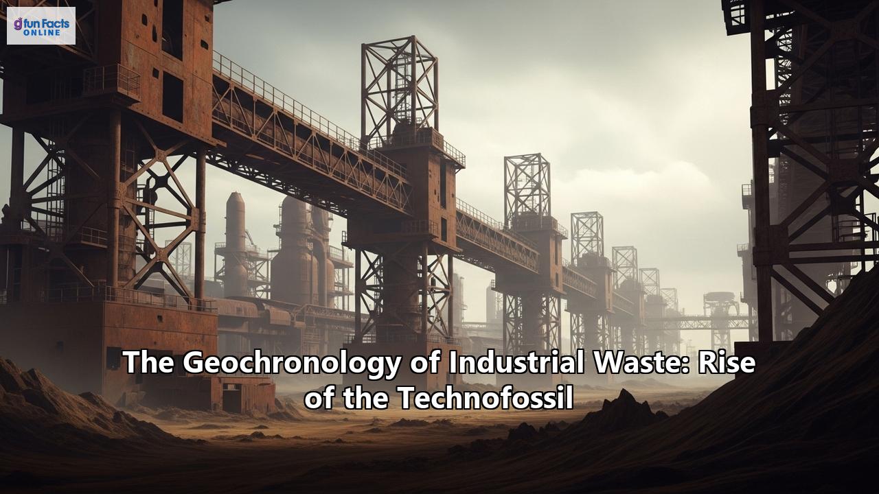 The Geochronology of Industrial Waste: Rise of the Technofossil