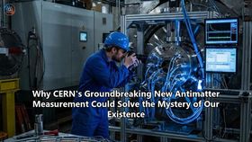 Why CERN's Groundbreaking New Antimatter Measurement Could Solve the Mystery of Our Existence