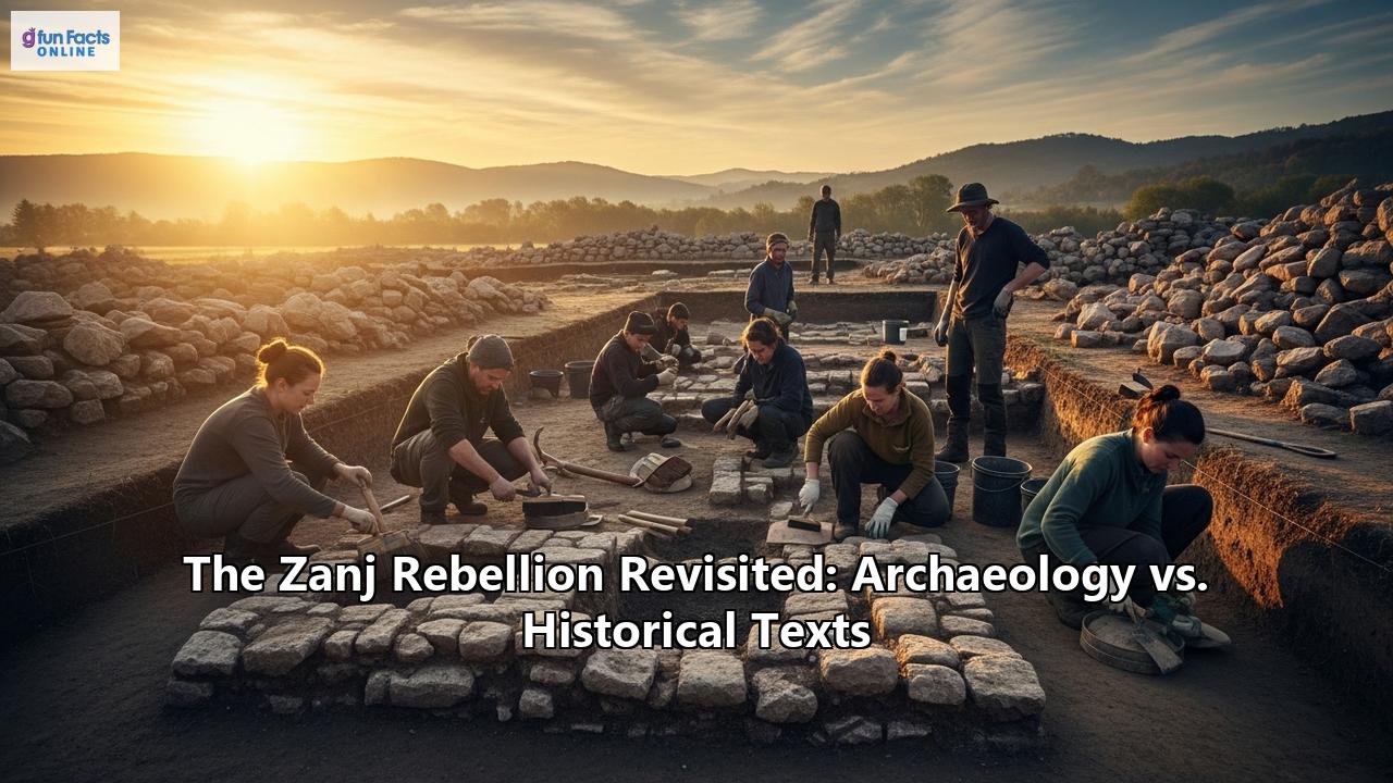 The Zanj Rebellion Revisited: Archaeology vs. Historical Texts