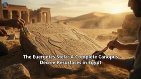 The Euergetes Stela: A Complete Canopus Decree Resurfaces in Egypt