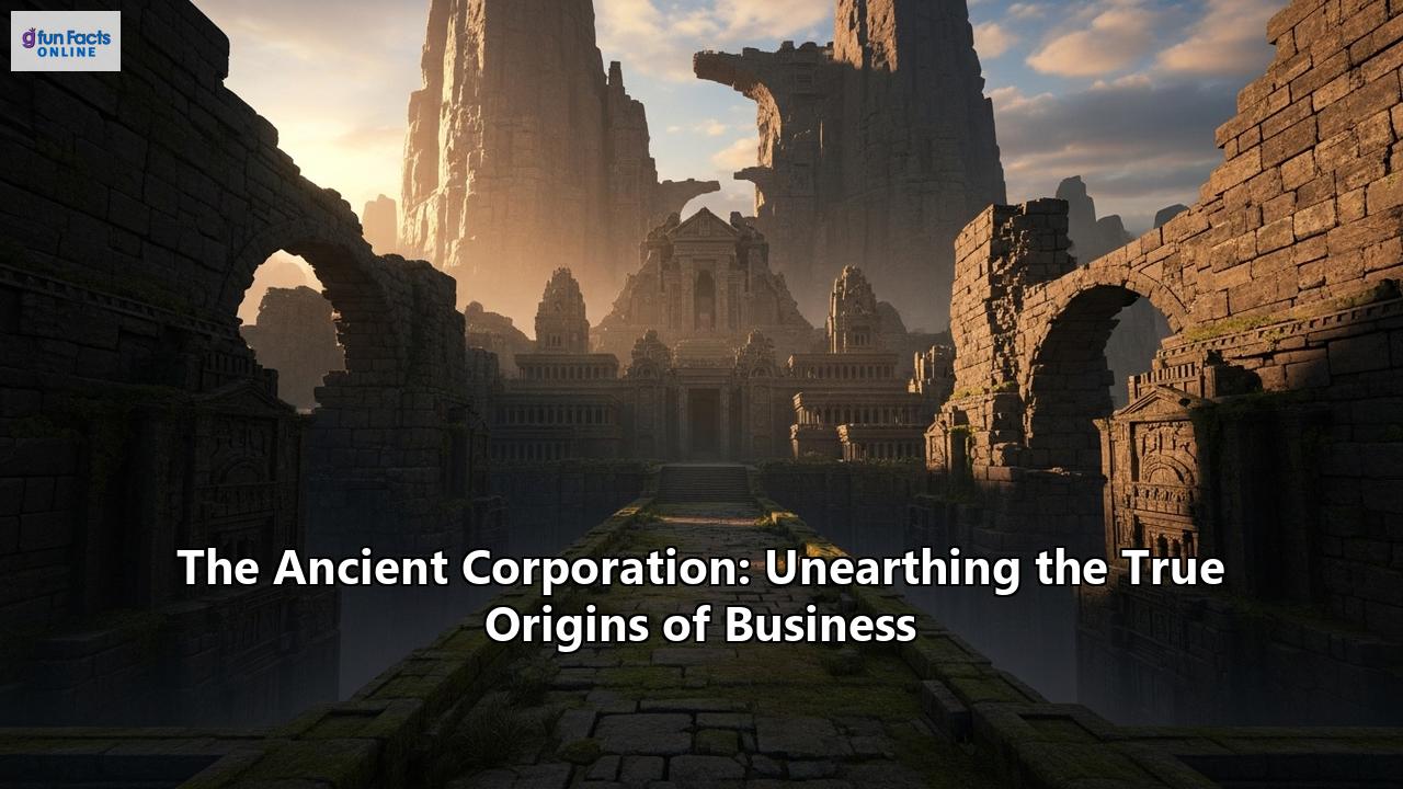 The Ancient Corporation: Unearthing the True Origins of Business