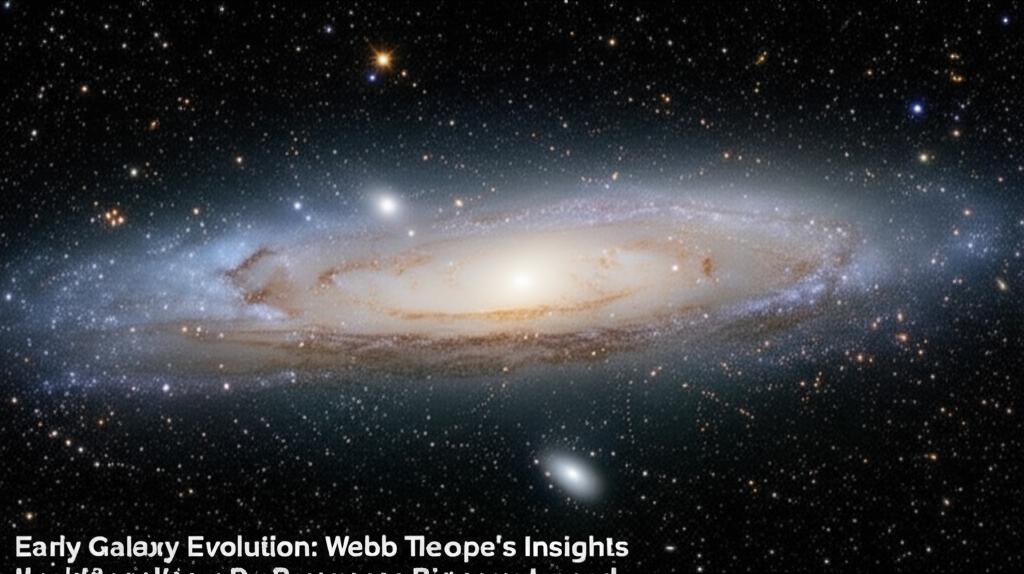 Early Galaxy Evolution: Webb Telescope's Insights