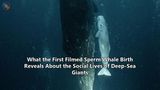 What the First Filmed Sperm Whale Birth Reveals About the Social Lives of Deep-Sea Giants