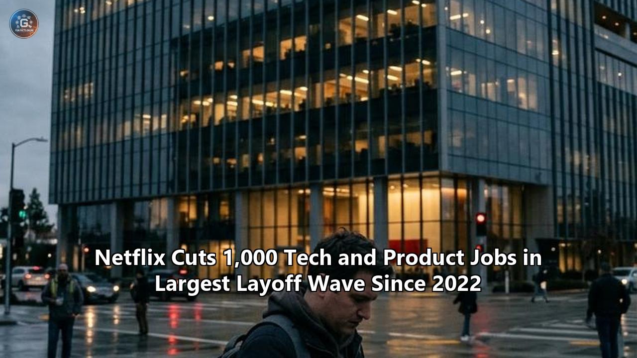 Netflix Cuts 1,000 Tech and Product Jobs in Largest Layoff Wave Since 2022