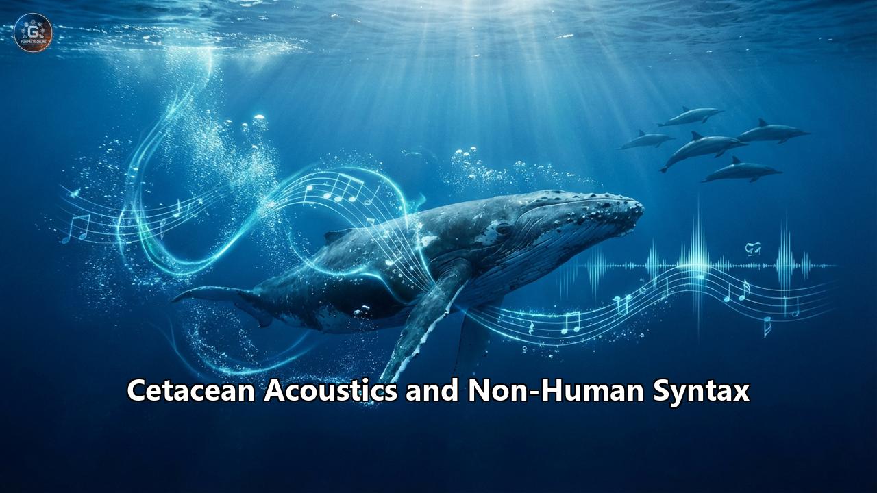 Cetacean Acoustics and Non-Human Syntax