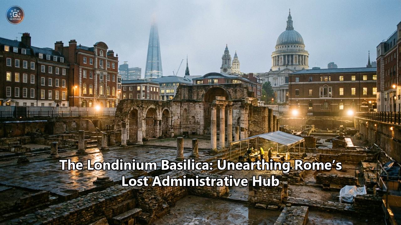 The Londinium Basilica: Unearthing Rome’s Lost Administrative Hub