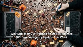 Why Microsoft Just Pushed an Unprecedented 900-Bug Emergency Update This Week