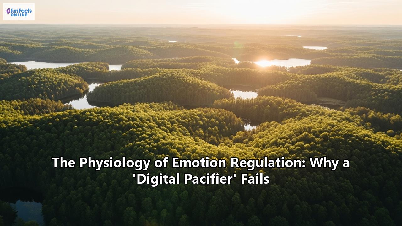 The Physiology of Emotion Regulation: Why a 'Digital Pacifier' Fails