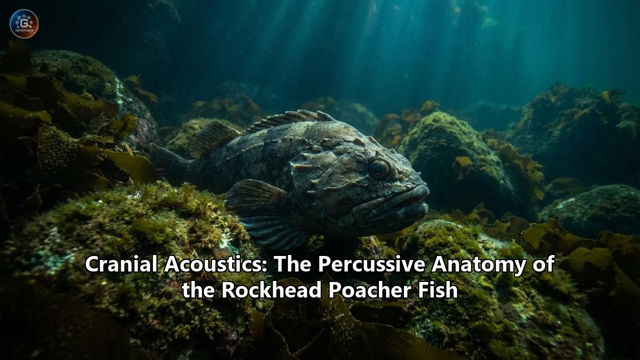 Cranial Acoustics: The Percussive Anatomy of the Rockhead Poacher Fish