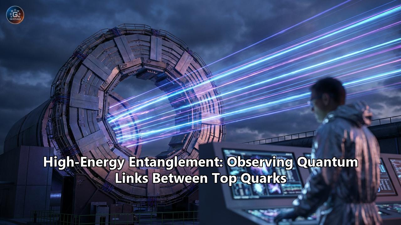 High-Energy Entanglement: Observing Quantum Links Between Top Quarks