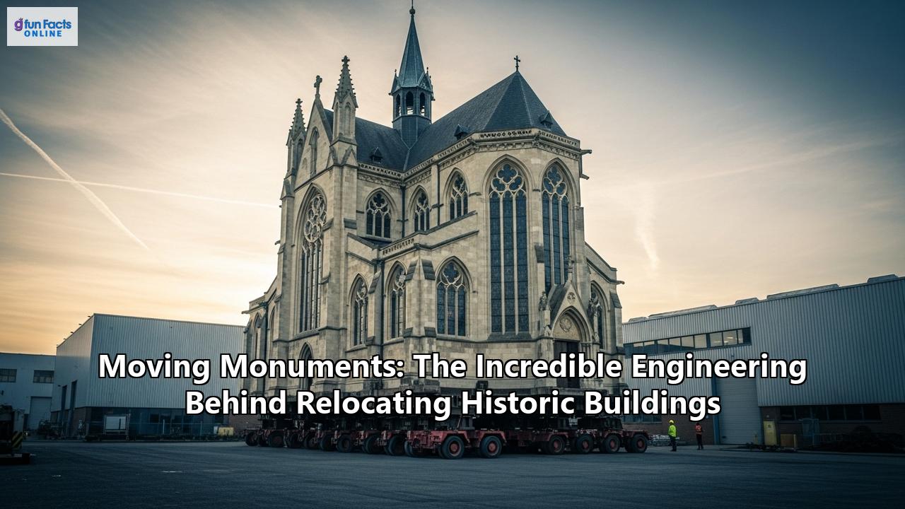 Moving Monuments: The Incredible Engineering Behind Relocating Historic Buildings