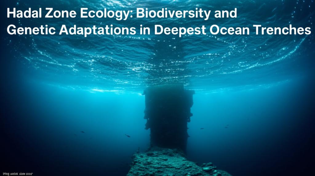 Hadal Zone Ecology: Biodiversity and Genetic Adaptations in Deepest Ocean Trenches