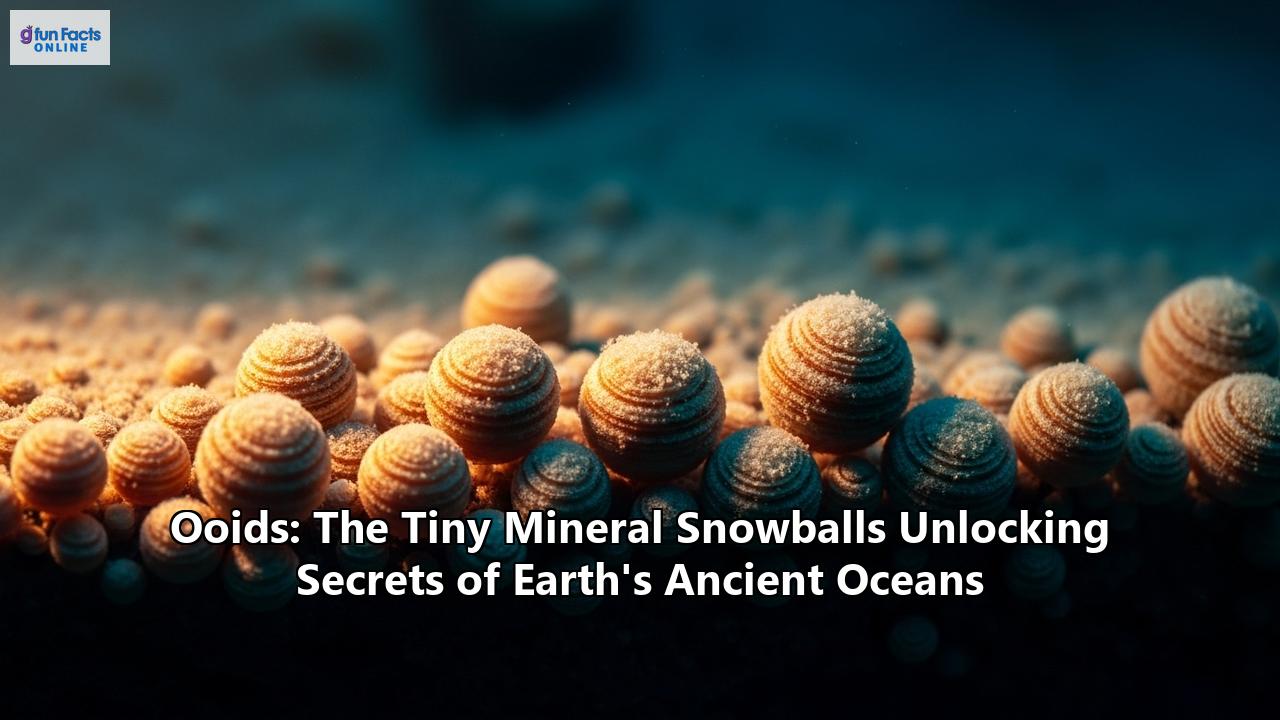 Ooids: The Tiny Mineral Snowballs Unlocking Secrets of Earth's Ancient Oceans