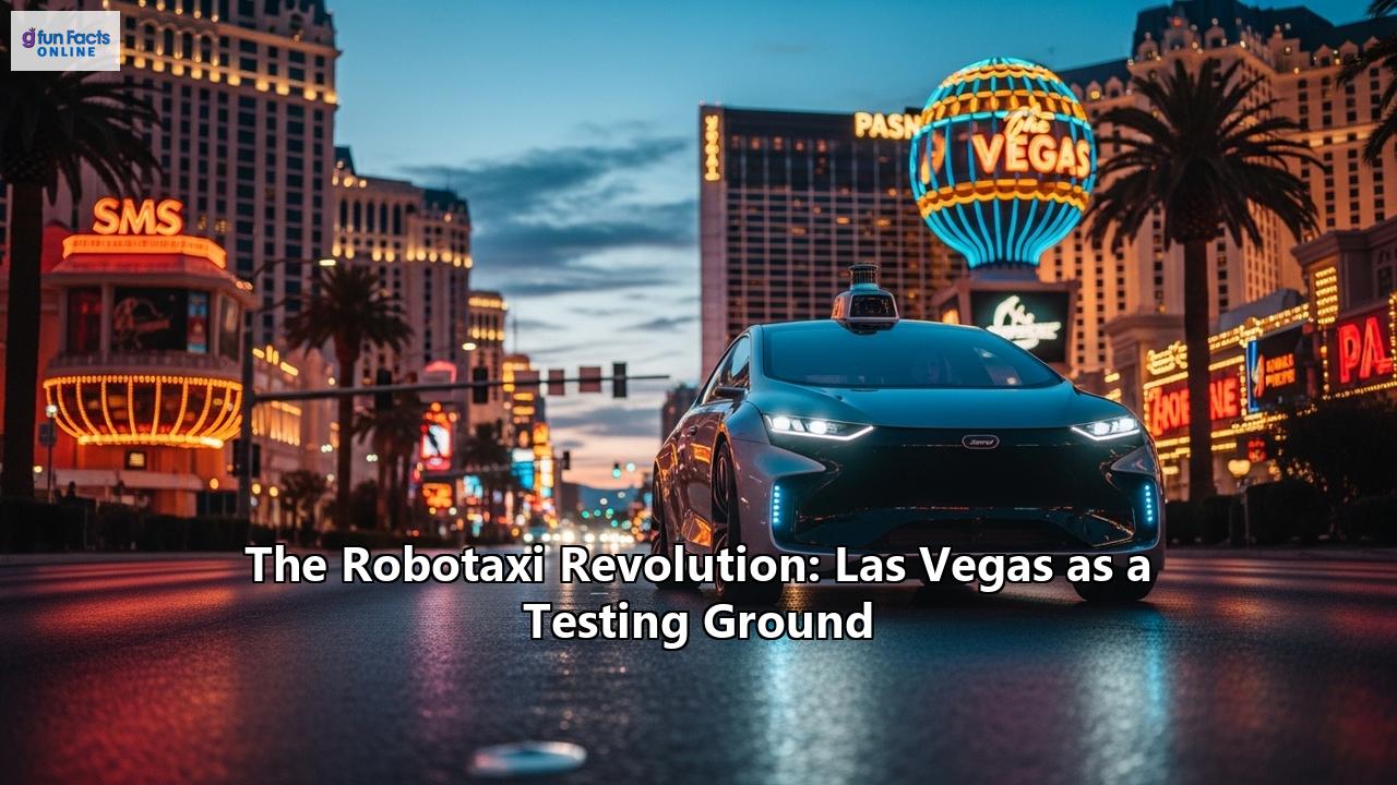 The Robotaxi Revolution: Las Vegas as a Testing Ground