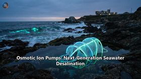 Osmotic Ion Pumps: Next-Generation Seawater Desalination