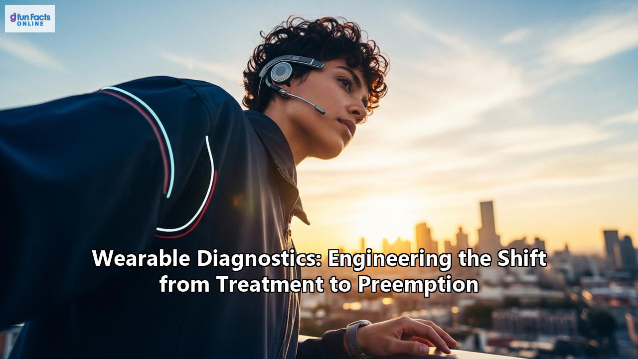Wearable Diagnostics: Engineering the Shift from Treatment to Preemption