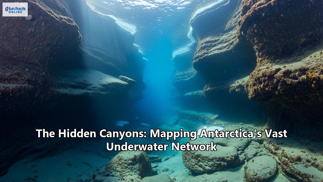 The Hidden Canyons: Mapping Antarctica's Vast Underwater Network
