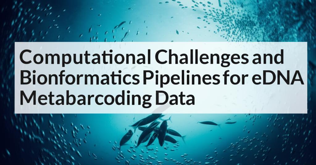 Computational Challenges and Bioinformatics Pipelines for eDNA Metabarcoding Data