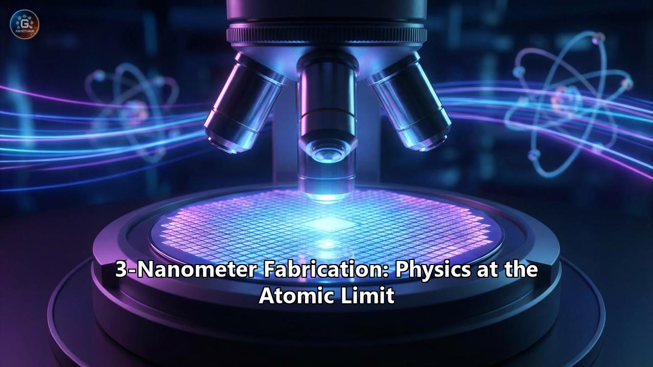 3-Nanometer Fabrication: Physics at the Atomic Limit