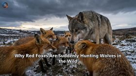 Why Red Foxes Are Suddenly Hunting Wolves in the Wild