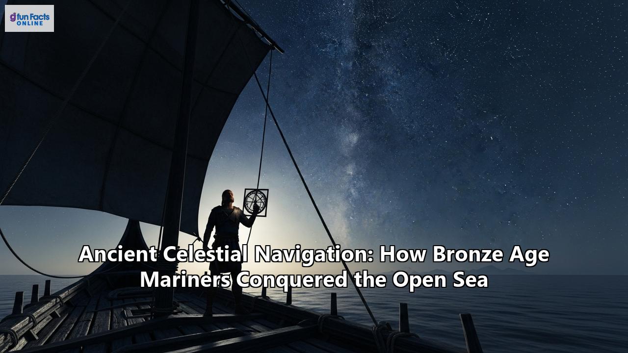 Ancient Celestial Navigation: How Bronze Age Mariners Conquered the Open Sea